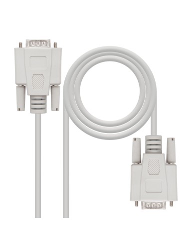 Cable Serie Rs232 Db9m-db9m 1.8 M Nanocable 10.14.0102uc