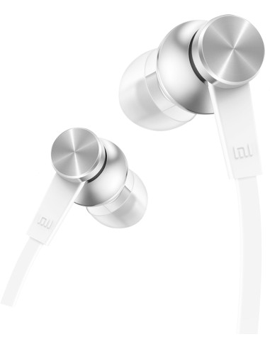 Auriculares Intrauditivos Xiaomi Mi In Ear Basic Con Micrófono Jack 3.5 Plateados