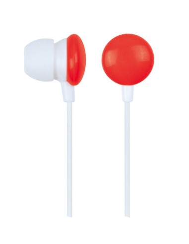 Gembird Auricular De Boton Blanco Y Rojo Mhp-ep-001-r