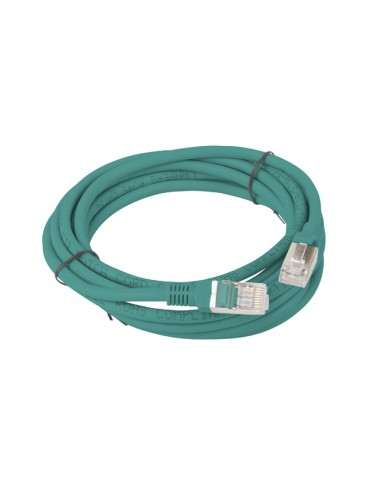 Lanberg Cable De Red Apantallado Pcf5-10cc-0300-g,rj45,ftp,cat 5e,3m,verde