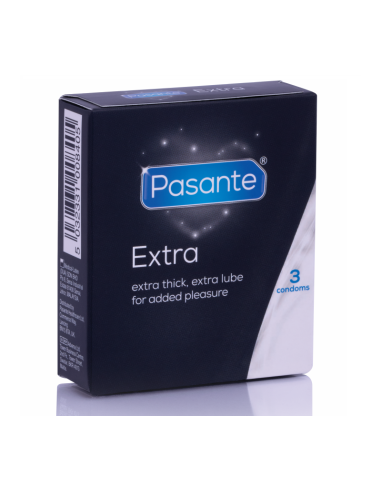 Pasante Extra Preservativo Extra Gruesos 3  Unidades