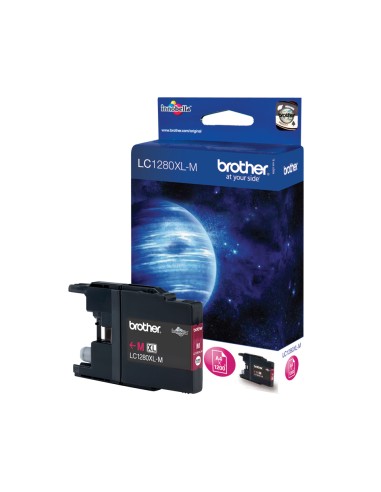 Brother Tinta Original Lc1280xlmbp Magenta Para Mfc-j5910dw/ Mfc-j6510dw/ Mfc-j6710dw/ Mfc-j6910dw