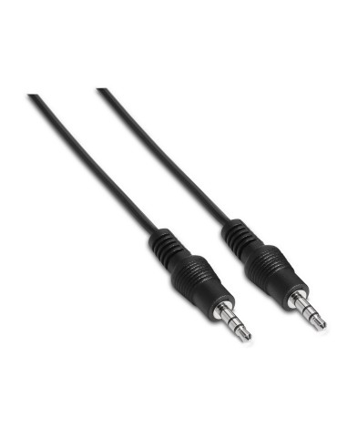 Aisens Cable Audio Estereo - Jack 3.5/m-jack 3.5/m - 1.50m - Negro