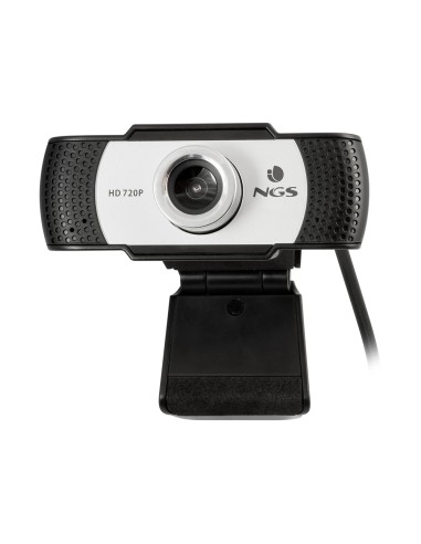 Webcam Con Micrófono Ngs Xpresscam720 1280*720 Campo Visual 60º Base Ajustable Usb Plug And Play