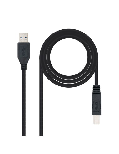 Nanocable Cable De Impresora Usb-a 3.0 Macho A Usb-b Macho 2m