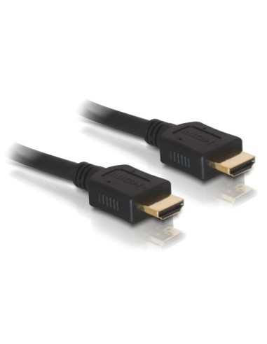 Delock Cable Hdmi V1.4 4k Gold 1.80m Negro 84407