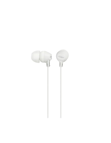 Auriculares Intrauditivos Sony Mdr-ex15ap Con Micrófono Jack 3.5 Blancos