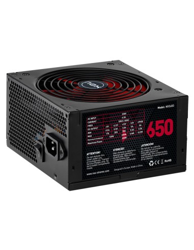 Fuente De Alimentación Nox Nx 650w 140mm (8)