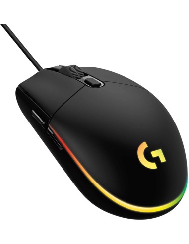Logitech Raton G203 Lightsync Gaming Mouse Blk