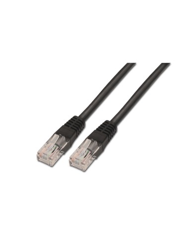 Aisens Cable De Red Rj45 Cat.6 Utp Awg24 - 0.50m - Negro