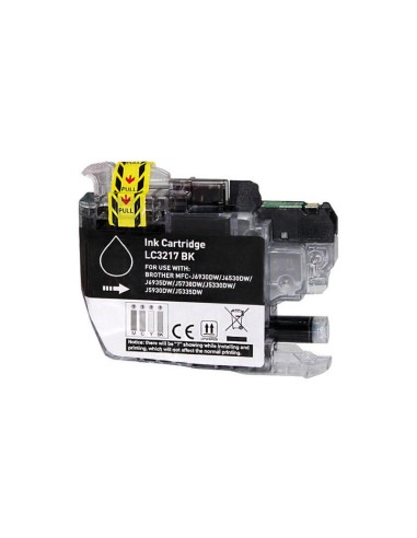 Tinta Generica Para Brother Lc3217 Black   Lc3217bk