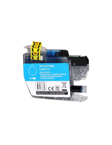 Tinta Generica Para Brother Lc3217 Cyan   Lc3217c