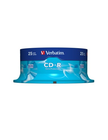 Verbatim Cd-r 700mb 52x 80 Min. Tarrina 25 43432 (8)