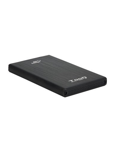 Tooq Carcasa Externa Hdd/sdd 2.5" Hasta 9,5mm Sata Usb 3.0/3.1 Gen 1 - Negro