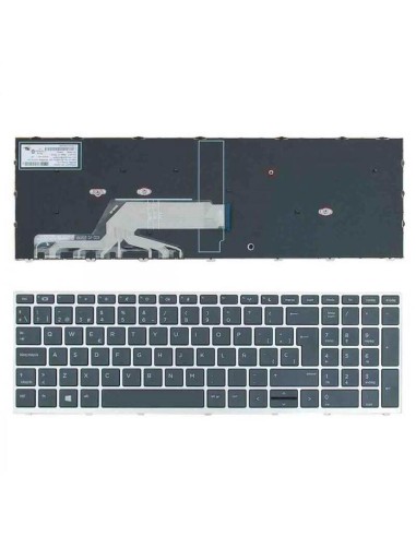 Teclado Español Compatible Para Portátil Hp Probook 650 G4 650 G5 450 G5 455 G5 470 G5   Teclado Español  Nuevo 1 Año De ...