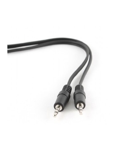 Gembird Cable De Audio Jack 3.5 M/m 1.20m Negro  Cca-404