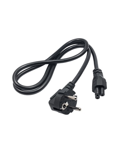 Cable De Alimentación Trébol Akyga Ak-nb-08a Euro 3 Pines C5 Iec - 1 M