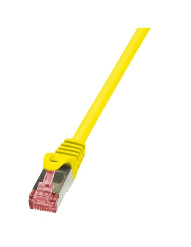 Logilink Cable De Red Cat6 S/ftp Awg27 Pimf Amarillo 0,50m
