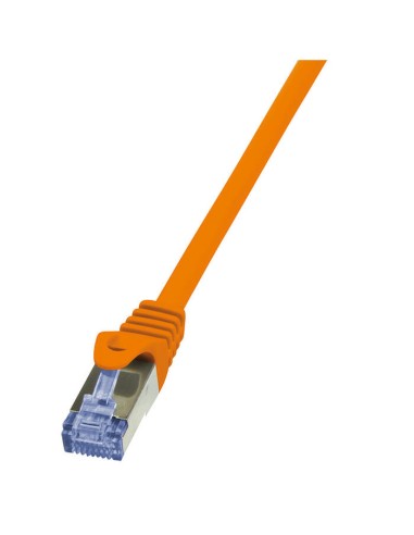 Logilink Cable De Red Cat6a  S/ftp Awg26 Pimf  0,50m Naranja