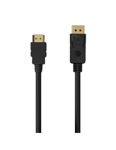 Aisens Cable Displayport A Hdmi - Dp/m-hdmi/m - 1.50m - Negro