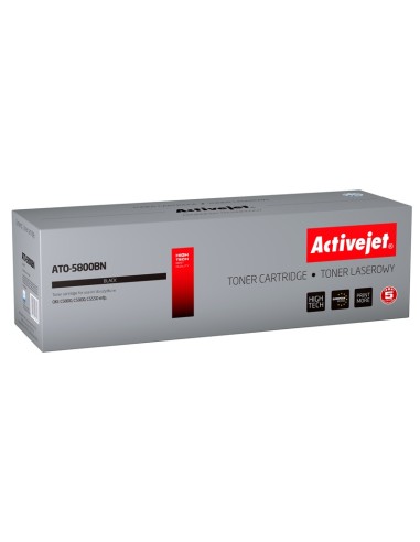 Tóner Activejet Ato-5800bn (reemplazo De Oki 43324424 - Supreme - 6000 Páginas - Negro)