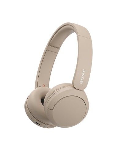Auriculares Inalámbricos Sony Wh-ch520 Con Micrófono Bluetooth Beige