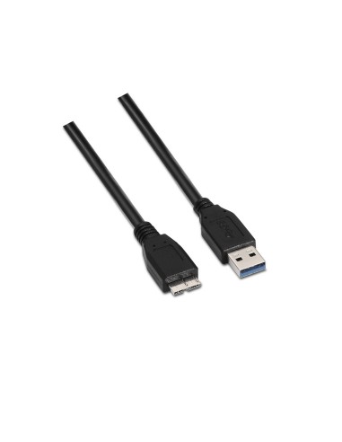 Aisens Cable Usb 3.0 - Tipo A Macho A Micro B Macho - 1m - Negro