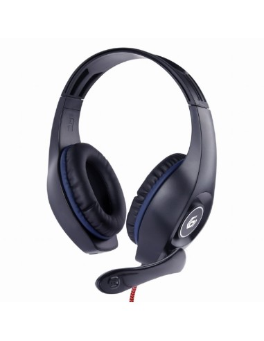 Gembird Auriculares Gaming Control De Volumen - Micrófono Negro-azul Ghs-05-b