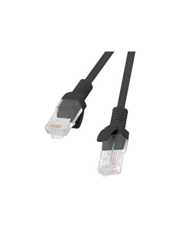 Lanberg Cable De Red Pcu5-10cc-0200-bk,rj45,utp,cat 5e,2m,negro