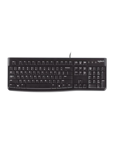 Teclado Español Logitech K120 Usb Negro Retail 920-002499