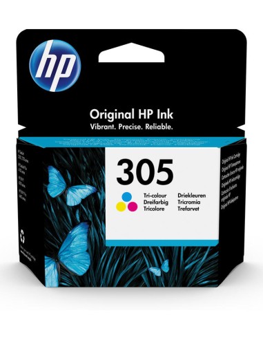 Tinta Original Hp 305 Tricolor 3ym60ae