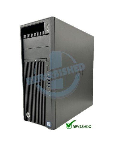 Workstation Reacondicionado Hp Z440 Xeon E5-1650 V4 3.60 Ghz 512gb Ssd 16 Gb Dvd/rw  Vga Quadro K2200  Tower W10p Instalado 1...