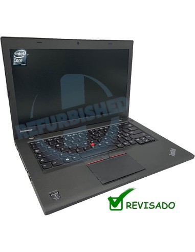 Portatil Reacondicionado Lenovo T450s I7-5600u/12gb/256gb-ssd/14"fhd/w10pro 1 Año De Garantia