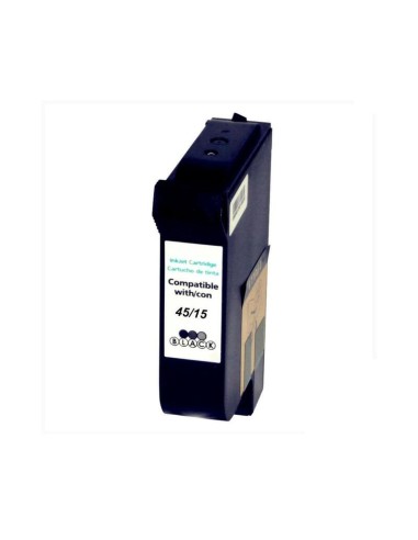 Tinta Generico Para Hp 45/15 51645ae/c6615de Negro