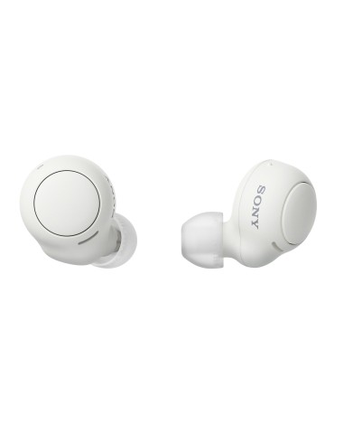 Auriculares Bluetooth Sony Wf-c500 Con Estuche De Carga Autonomía 5h Blancos