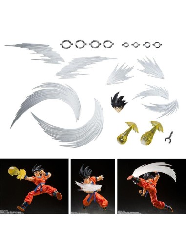 Componentes Tamashii Nations Figuarts Sh Efectos Parte Set Dragon Ball Z