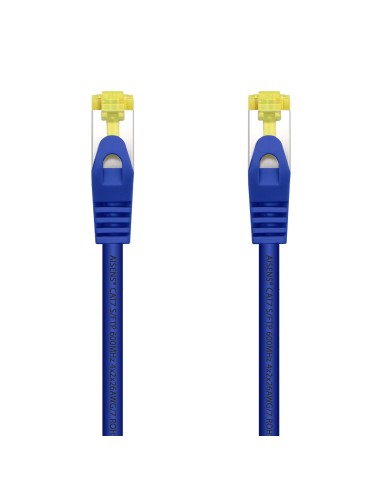 Aisens Cable De Red Rj45 Lszh Cat.7 600 Mhz S/ftp Pimf Awg26 - 25cm - Azul