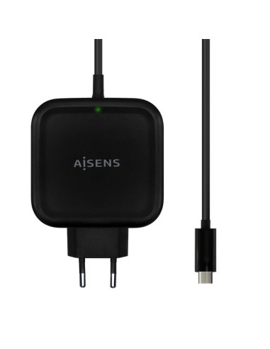 Aisens Cargador 65w Pd3.0 Qc3.0 1xusb-c 1.2m - Negro