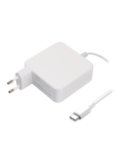 Cargador Compatible Apple / Android / Portatil Usb Tipo-c  5-20v-3,25a  Max 65w Blanco