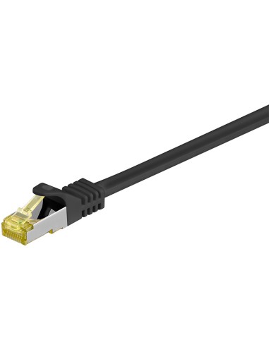 Goobay Rj-45 Cat7 0.25m Cable De Red 0,25 M S/ftp (s-stp) Negro