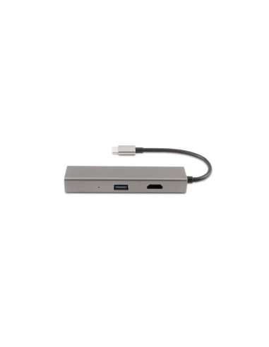 Coolbox Mini Docking Station 3 Usb-c Rj45