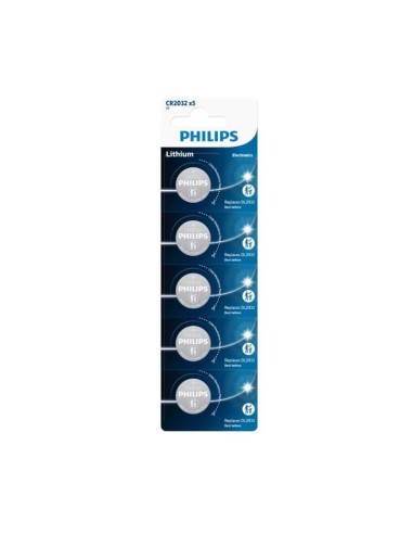 Philips Pila Boton Litio Cr2032 3v Blister*5