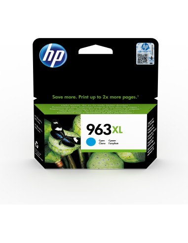 Cartucho De Tinta Original Hp 963 Xl Alta Capacidad Cian