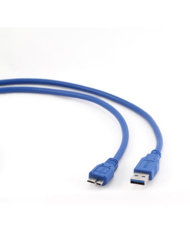 Gembird Cable Usb 3.0 A Microusb-tipo B  0.5m  Azul