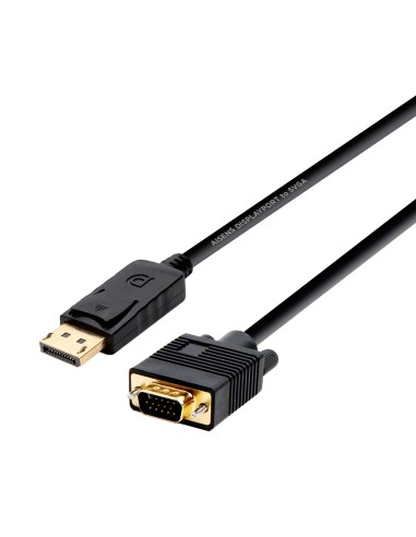 Aisens Cable Displayport A Vga - Dp/m-vga/m - 2m - Negro