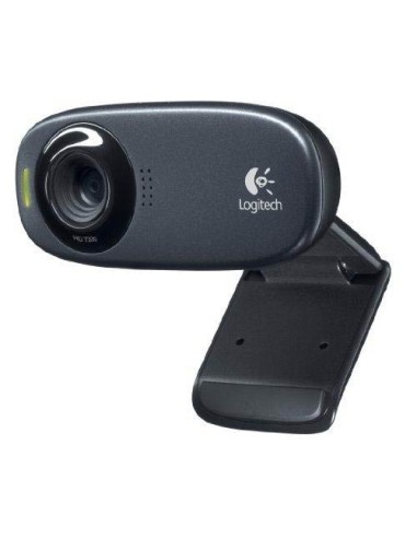 Logitech Webcam Hd C310 Usb 5mp 1280 X 720pixeles Usb Negro,microfono