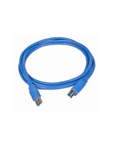 Gembird Cable Usb 3.0  A/b (impresora) 1.8m  Azul  Ccp-usb3-ambm-6