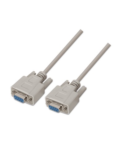 Aisens Cable Serie Rs232 - Db9/h-db9/h - 1.80m - Beige