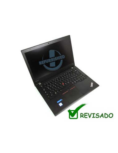Portatil Reacondicionado Lenovo T470 I5-7200u/8gb/256gb-ssd/14"fhd/coa 1 Año De Garantia Revisado