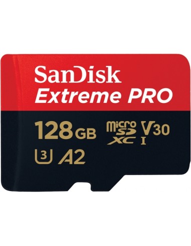 Sandisk Micro Sdxc 128gb Sd Extreme Pro Rescue Pro Deluxe 170mb/s A2 C10 V30 Uhs-i U3